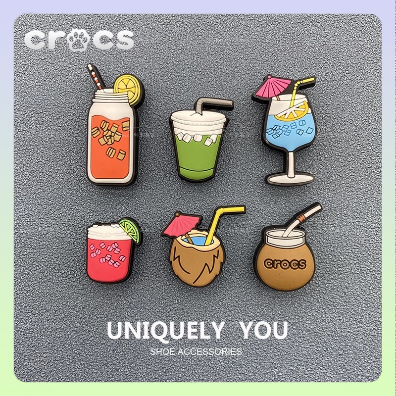 jibbitz crocs อุปกรณ์เสริมหัวเข็มขัด ตัวติดรองเท้า crocs รูปดอกไม้ แฟชั่นฤดูร้อน สําหรับรองเท้า jibbitz crocs เกาหลี