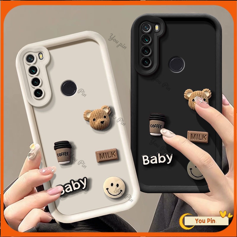เคสโทรศัพท์มือถือ ลายการ์ตูนหมี 3D แฮนด์เมด DIy สําหรับ Realme 5 5i 6i 5S