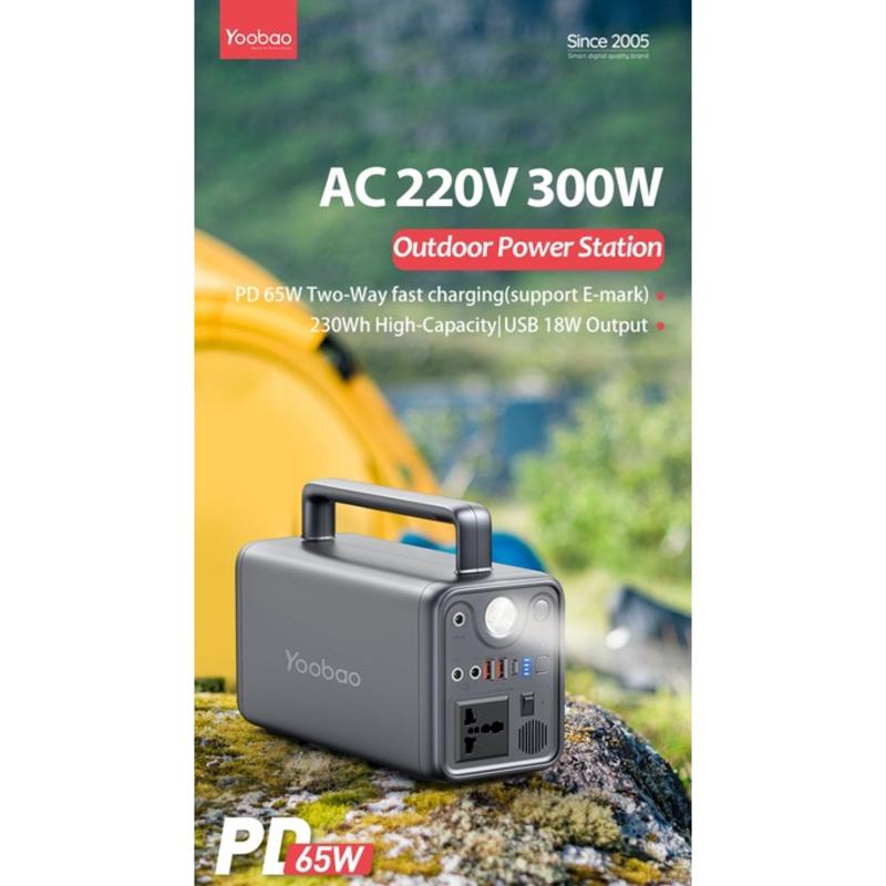 Yoobao EN300WLPD ความจุ72000mAh สถานีไฟฟ้ามัลติฟังก์ชั่นแบบพกพาO