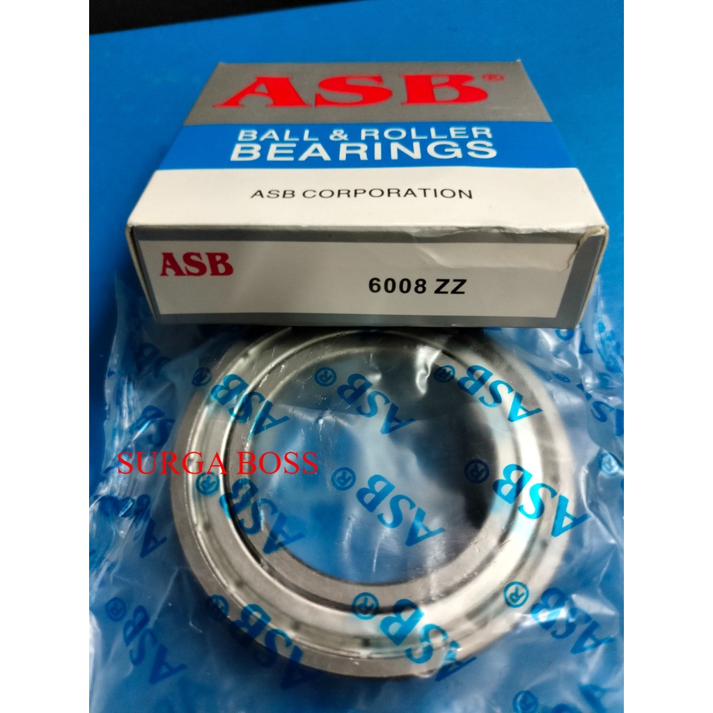 BEARING 6008 ZZ ASB ยี่ห้อ min 3 ชิ้น
