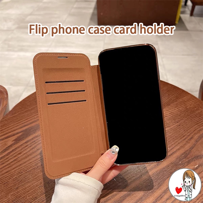 เคสโทรศัพท์มือถือหนัง แบบฝาพับแม่เหล็ก พร้อมช่องใส่บัตร และแหวนแม่เหล็ก หรูหรา สําหรับ IPhone 14 Pro Max 13 11 12 Pro Max 14 Plus Promax ราคา ถูกที่สุด ดีลบีเคเค แกลเลอรีภาพที่ 6