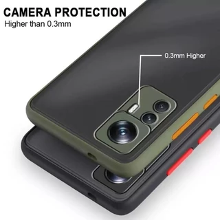 เคสสำหรับ Xiaomi 14T 14Tpro 13T 13Tpro 12T 12Tpro 11 11Lite 11T 11Tpro 10T 10Tpro สำหรับเสี่ยวมี่ ขอบสีผิวด้าน