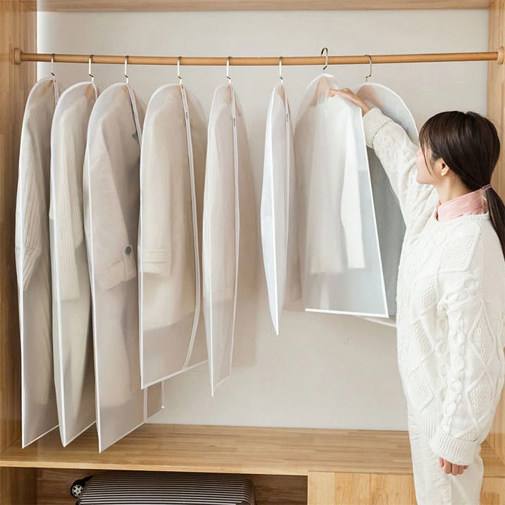 ถุงคลุมเสื้อ ถุงใส่เสื้อผ้า  กันฝุ่น ป้องกันฝุ่น  ใส่สูท thumbnail 6