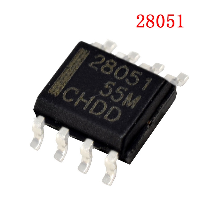 10 ชิ้น/ล็อต 28051 UCC28051 ชิปจัดการ LCD ของแท้ SOP-8 IC