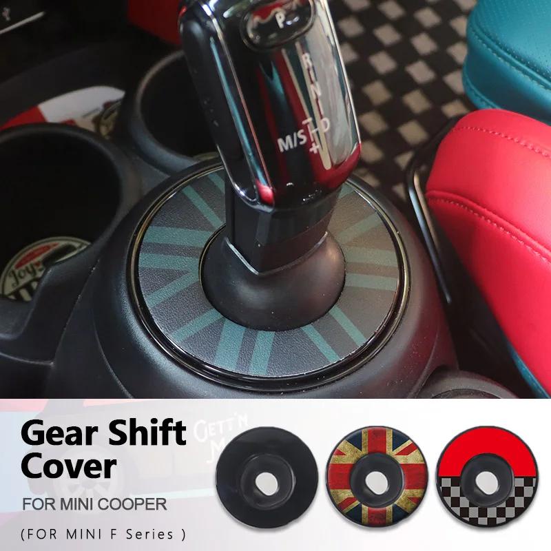 ฝาครอบเกียร์รถยนต์ หนัง ABS กันฝุ่น อุปกรณ์เสริม สําหรับ mini cooper F56 F54 F55 F57 F60 mini cooper