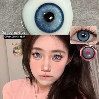 [จัดส่งจากประเทศไทย] Eyeshare คอนแทคเลนส์ สีฟ้า สําหรับดวงตา 1 คู่ 1 คู่