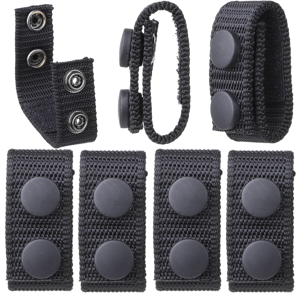 2 แพ็ค หัวเข็มขัด ทนทาน ไนลอน สายรัด Molle ที่ใส่เข็มขัด กลางแจ้ง หัวเข็มขัด อุปกรณ์เครื่องมือ