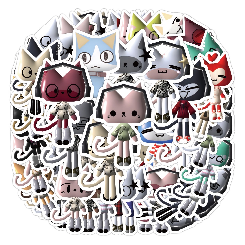 สติกเกอร์ ลายการ์ตูนกราฟฟิติ Inoue Toro กันน้ํา สําหรับติดตกแต่งหมวกกันน็อค จักรยาน 50 ชิ้น