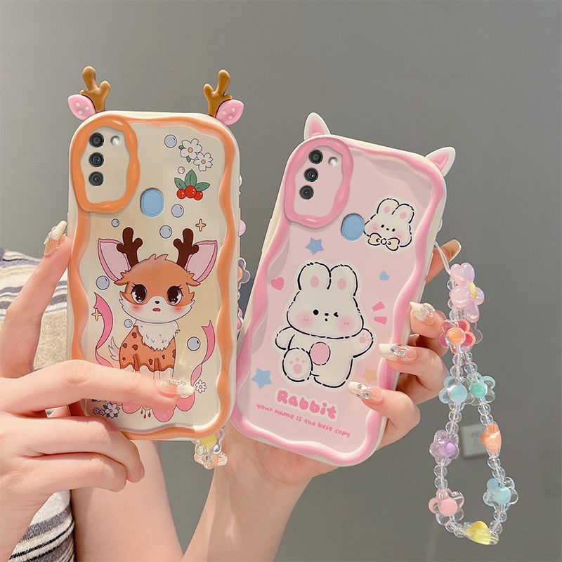 เคส samsung a11 เคสโทรศัพท์มือถือ tpu ลายหูน่ารัก สําหรับ samsung a11 samsung m11
