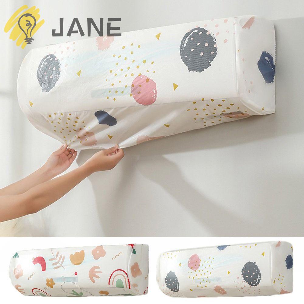 Jane 1/3 ชิ้น ฝาครอบพัดลม กันฝุ่น, ผ้าคลุมเครื่องปรับอากาศ ทําความสะอาดผนัง, ตัวป้องกันเครื่องปรับอากาศ แบบติดผนัง กันน้ํา สําหรับบ้าน