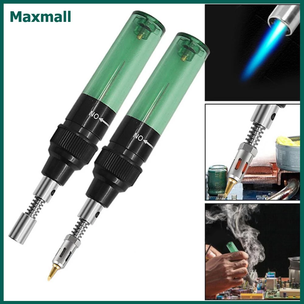 【Maxmall】หัวแร้งเชื่อมแก๊ส ขนาดเล็ก แบบพกพา ทนความร้อน อุปกรณ์เสริม สําหรับครัวเรือน