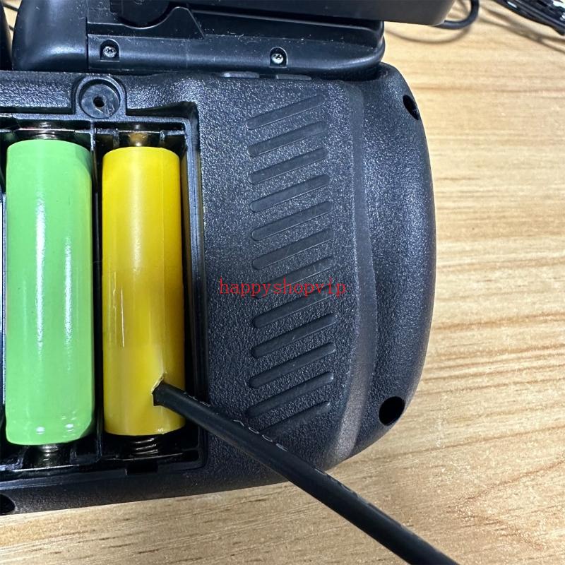 Hsv สายเคเบิลพาวเวอร์ซัพพลายแบตเตอรี่ดัมมี่ 3V LR6 AA USB พร้อมสวิตช์ 1 5V แบบเปลี่ยน 2 ชิ้น
