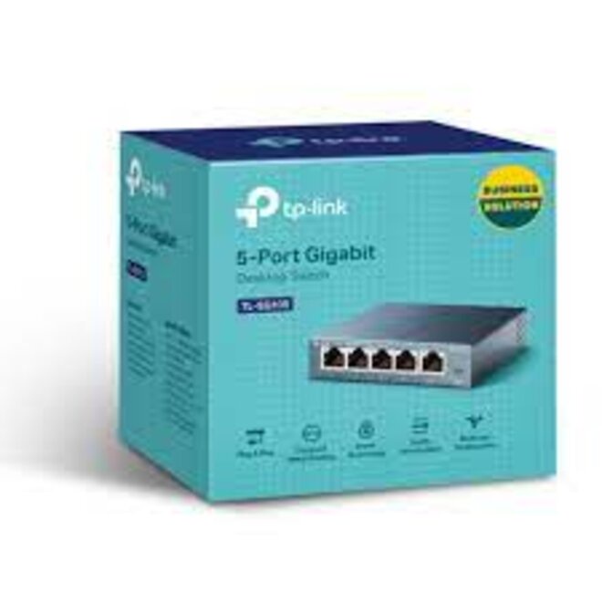 TP-LINK TL-SG105E Switch 5 พอร์ต Gigabit Easy Smar