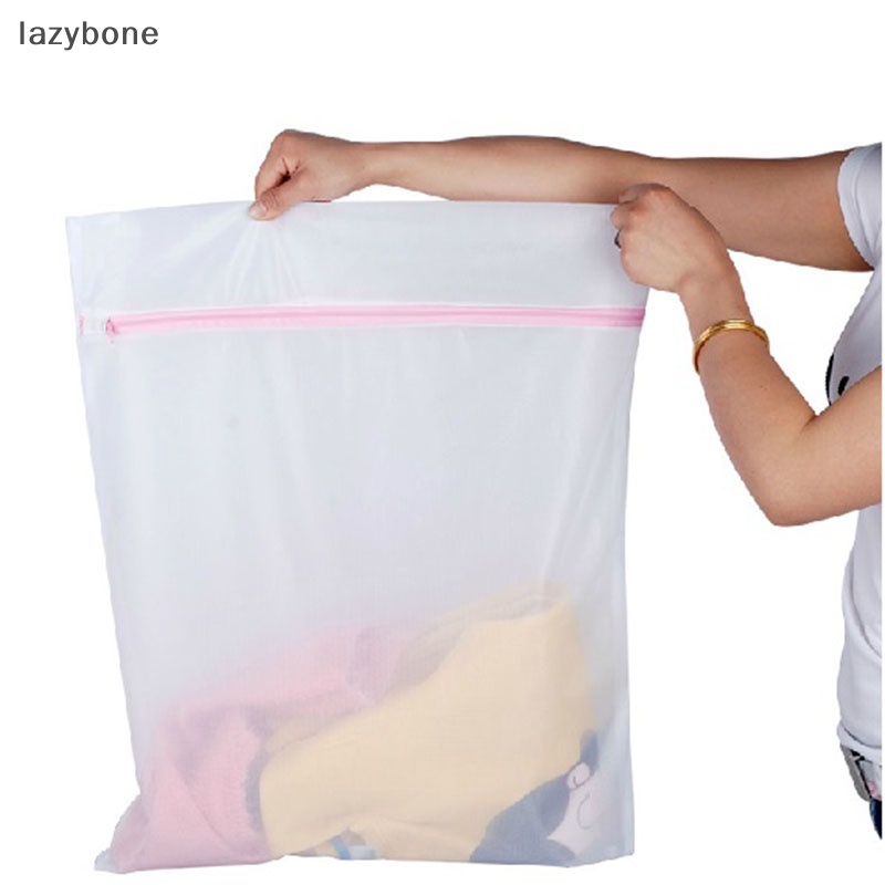 {LZ} ถุงตาข่ายซักผ้า ชุดชั้นใน ถุงเท้า 3 ขนาด {lazybone}
