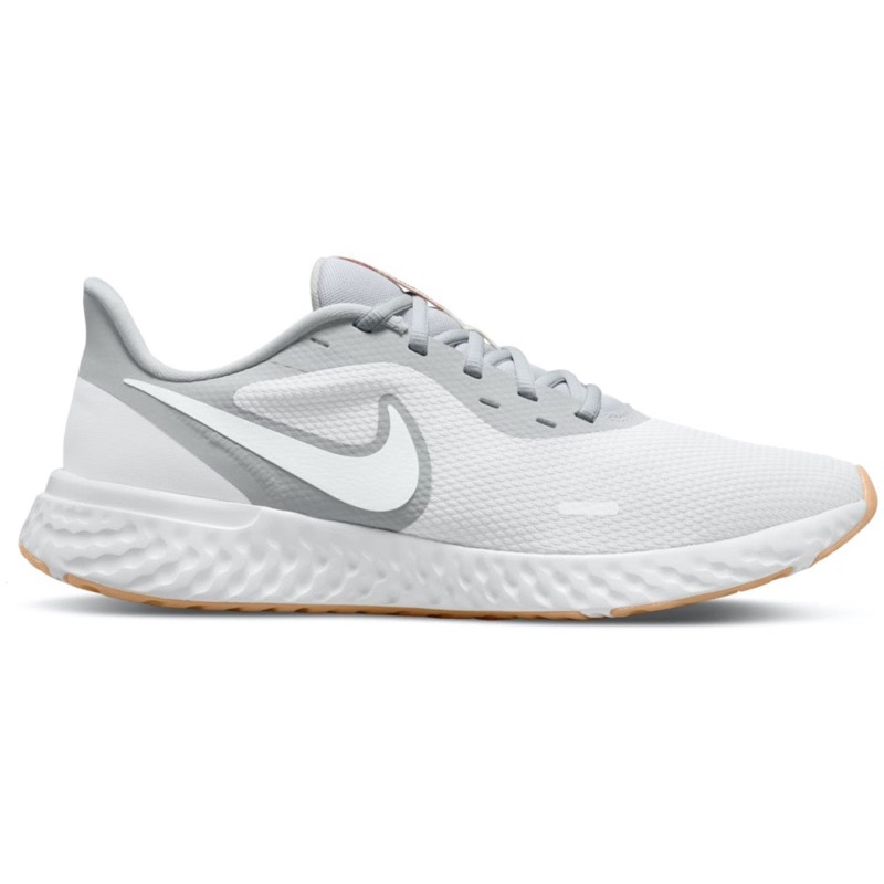 Nike Revolution 5 Platinum Tint Grey Fog รองเท้าวิ่งผู้หญิง ลิขสิทธิ์แท้