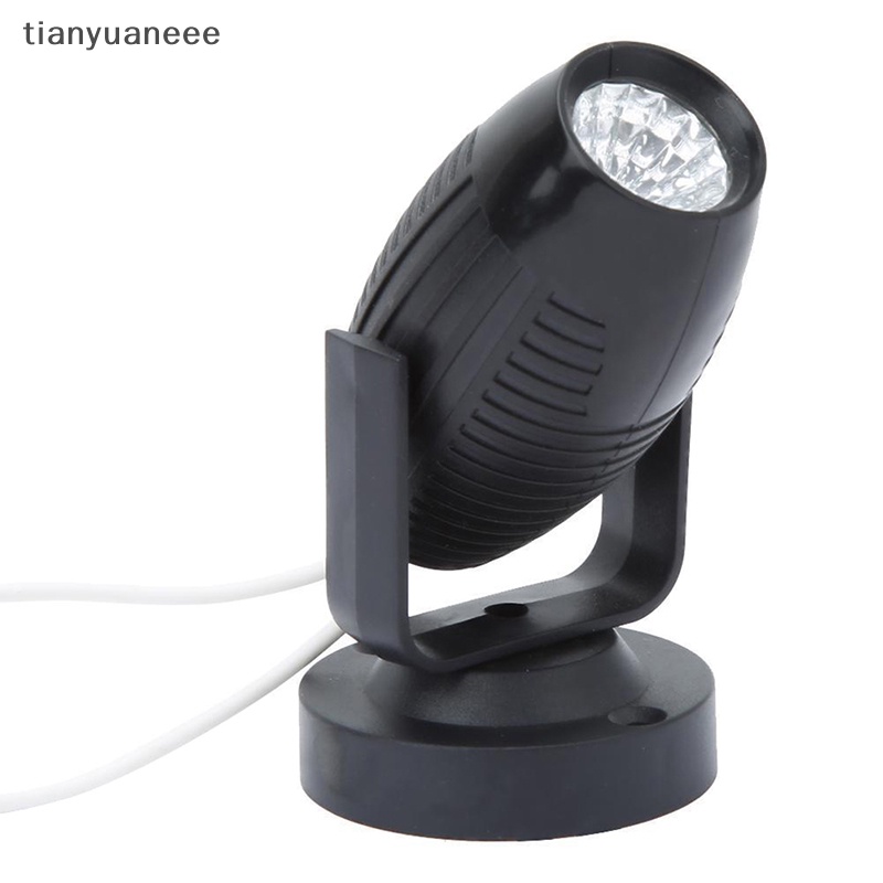 Tianyuaneee ไฟสปอตไลท์เวที RGB LED หมุนได้ 360 องศา สําหรับตกแต่งเวที ปาร์ตี้ งานแต่งงาน 1 ชิ้น