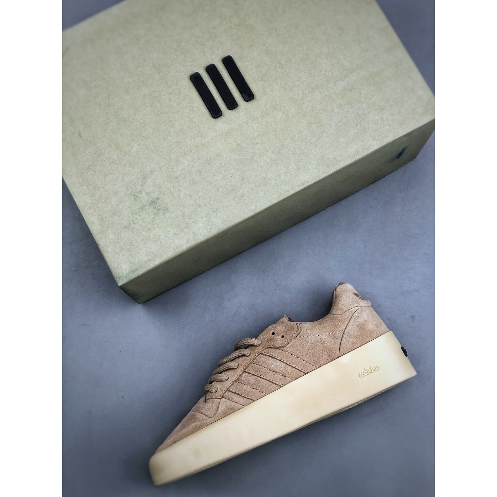 Fear Of God FOG x Adidas Athletics Forum 86 Low "Sand" Casual Sneakers Platform Shoes for Men&amp;Women