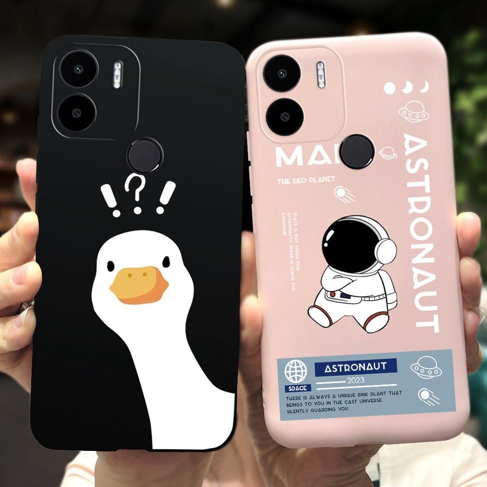 เคส Redmi A2 Plus สุนทรีย์ การ์ตูนแมวน่ารัก ดอกไม้ กันกระแทก ฝาหลัง Xiaomi Redmi A2 Plus เคสโทรศัพท์ กันกระแทก