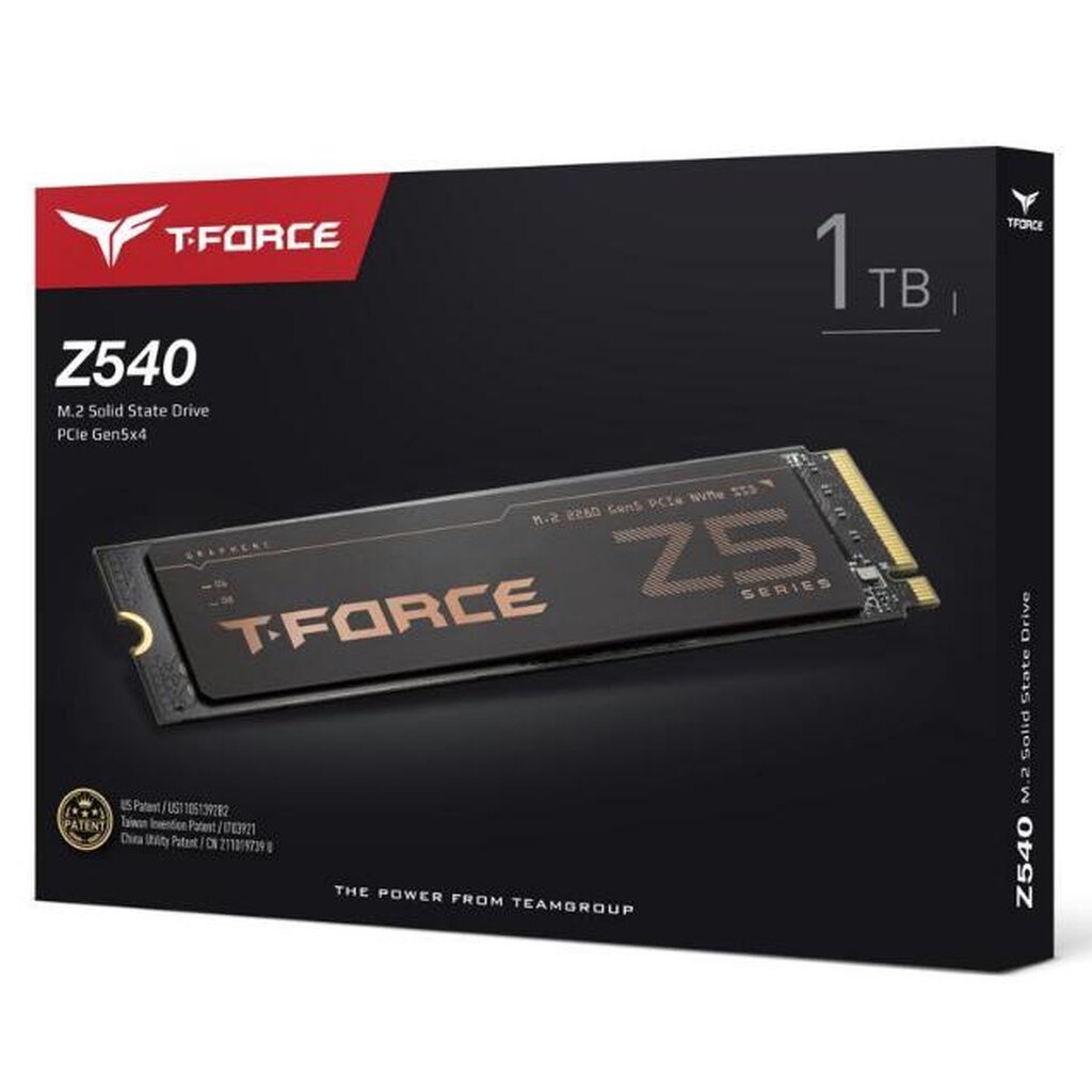 Team T-Force Z540 1TB PCIe Gen5 (UpTo 11,700/9,500MB/s) M.2 2280 SSD รับประกัน5ปี ศูนย์ไทย