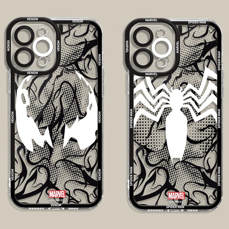 เคสโทรศัพท์มือถือแบบนิ่ม ใส ลายการ์ตูนสไปเดอร์แมน สําหรับ Xiaomi Mi 11 Lite 5G NE Mi 13T Pro 13 12T 11T 12 10T 14 Pro Poco F5 X5 X4 X3 Pro F3