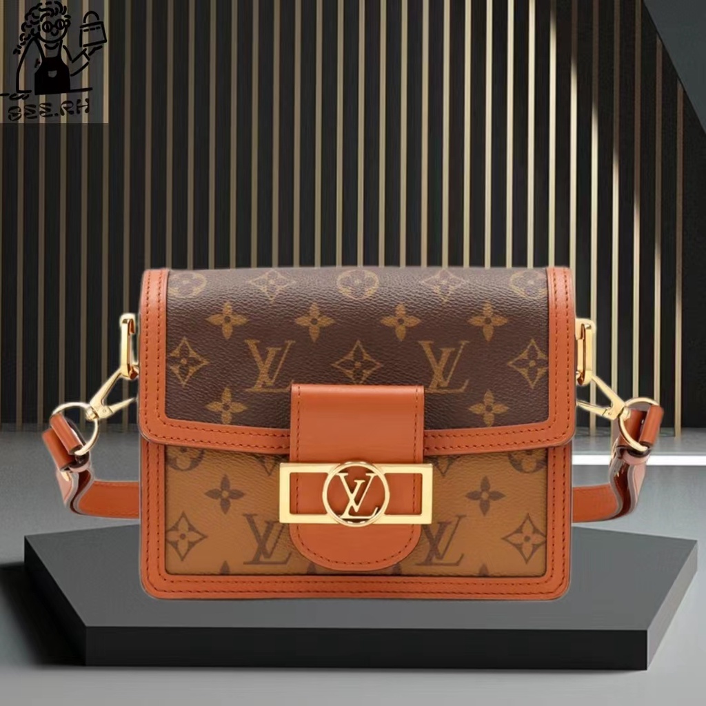 👜กระเป๋าถือ  Louis Vuitton DAUPHINE  ของแท้ 100%