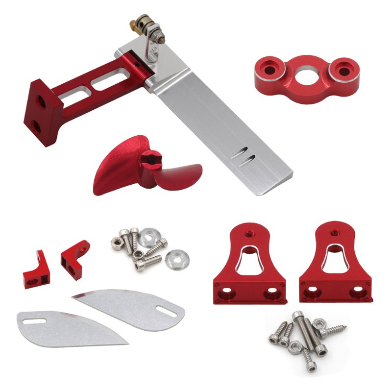 อะไหล่อัพเกรด ครีบใบพัดโลหะ CNC สําหรับเรือบังคับ UDI903 UDI005 UDIRC