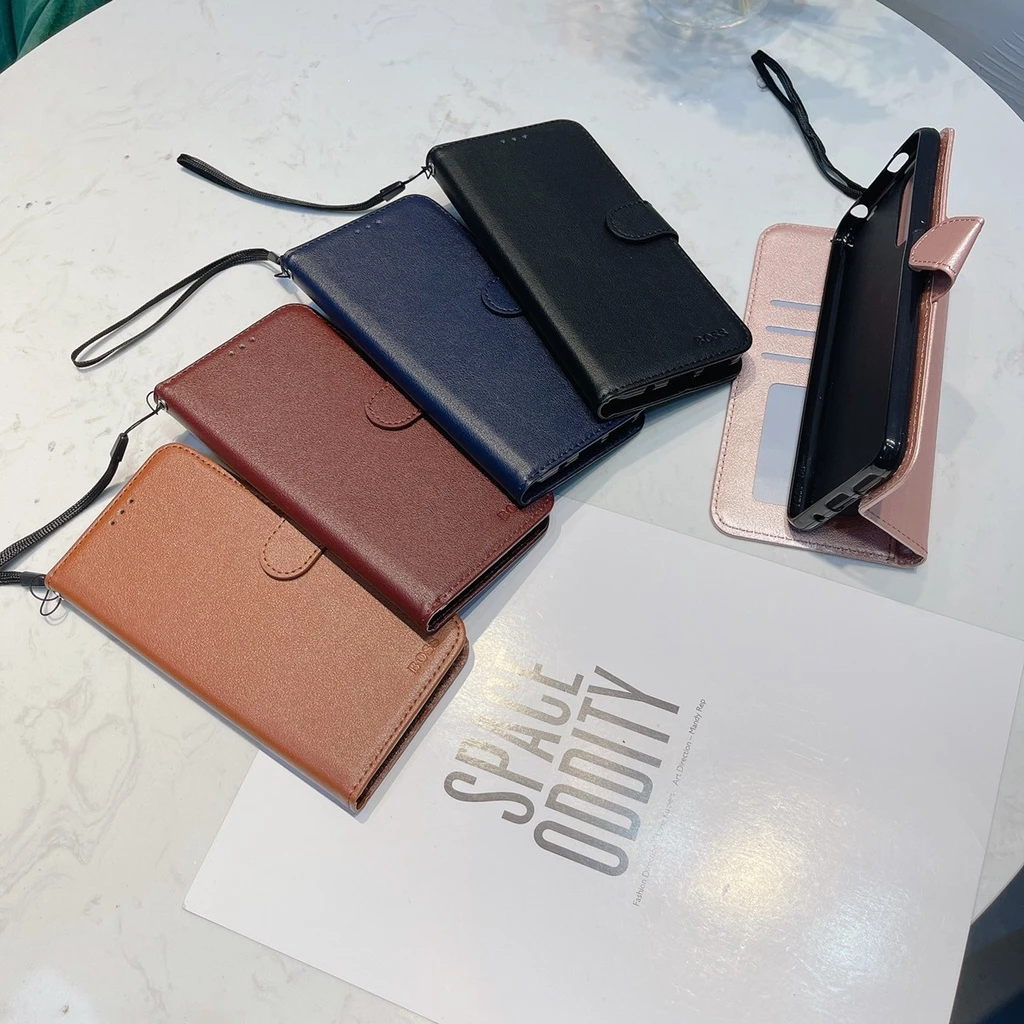 เคสฝาพับมีช่องเก็บบัตรมีตัวล้อดฝาปิด สำหรับ OPPO A98/Reno8T/A58 5G/A78/A17/A17K/Reno5/A76/A36/A96 4G/A93/A16/A16K(BOSS)