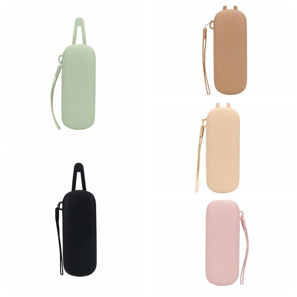 Augustus กระเป๋าใส่แว่นตา แว่นกันแดด ซิลิโคนนิ่ม แม่เหล็ก แบบพกพา กล่องแว่นตา กันฝุ่น ป้องกันการสูญหาย ที่ใส่แว่นตากลางแจ้ง - รูปที่ 2