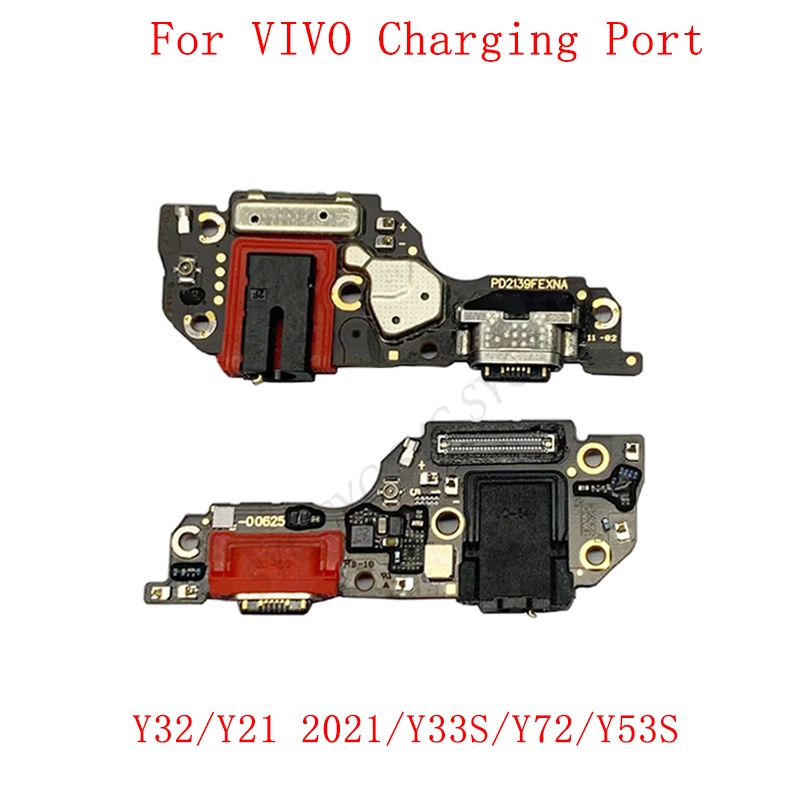 บอร์ดเชื่อมต่อสายชาร์จ USB สําหรับ VIVO Y32 Y33S Y72 Y53S Y21 2021