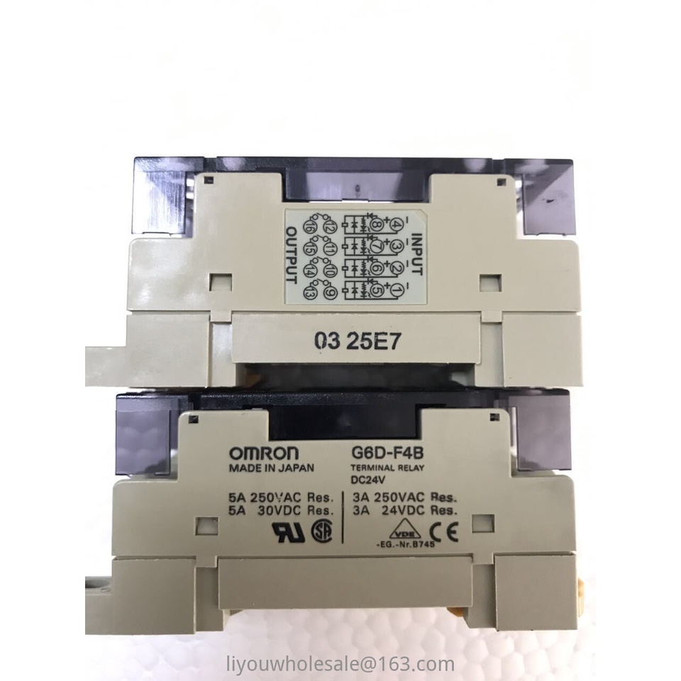 โมดูลรีเลย์ขั้ว Omron/Omron G6D-F4B DC24V G6D-1A-ASI DC12 G6D-4BND