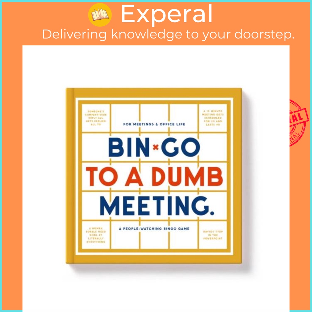 หนังสือ Bingo To A Dumb Meeting Bingo โดย Galison (ฉบับสหราชอาณาจักรปกอ่อน)