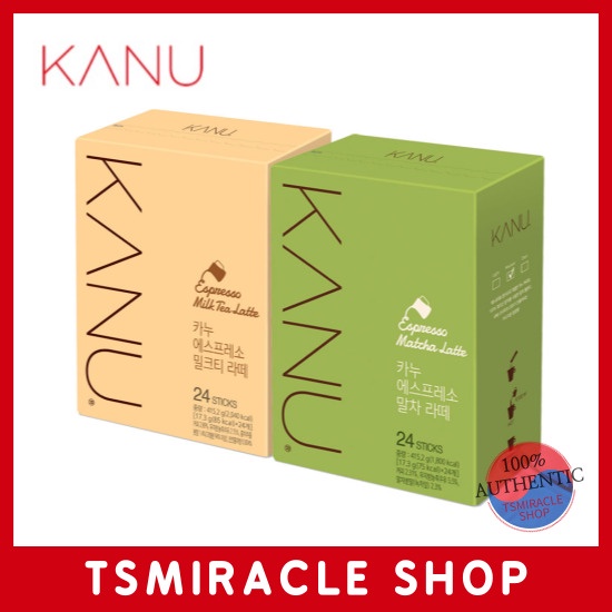 Kanu Coffee Milk Tea Latte Matcha Latte Espresso Latte Powder Coffee mix Stick