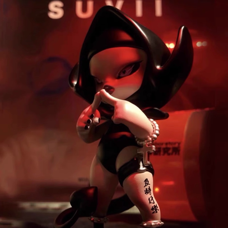 ✿WULOU Lab SUVII VACCINE Blind Box วัคซีน กล่องตาบอด สไตล์ที่เลือกได้ น่ารักตุ๊กตา ของเล่น