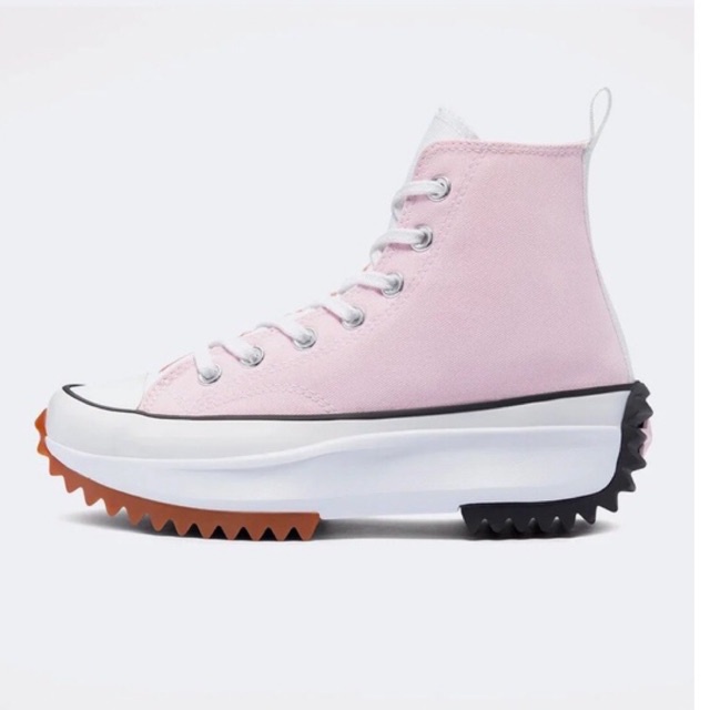 Sepatu Converse Run Star Hike Three Color Pink Original (ฟรีถุงเท้าและถุงกระดาษ)  สบาย ๆ