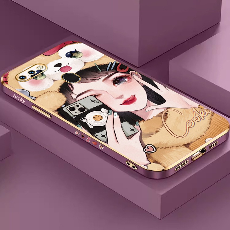 GANTUNGANปลอกสําหรับRealme U1 Q Q3i Q3 Q5 กรณีV13 5G V25 RealmiสําหรับRealmeU1 สําหรับRealmeQสําหรับ