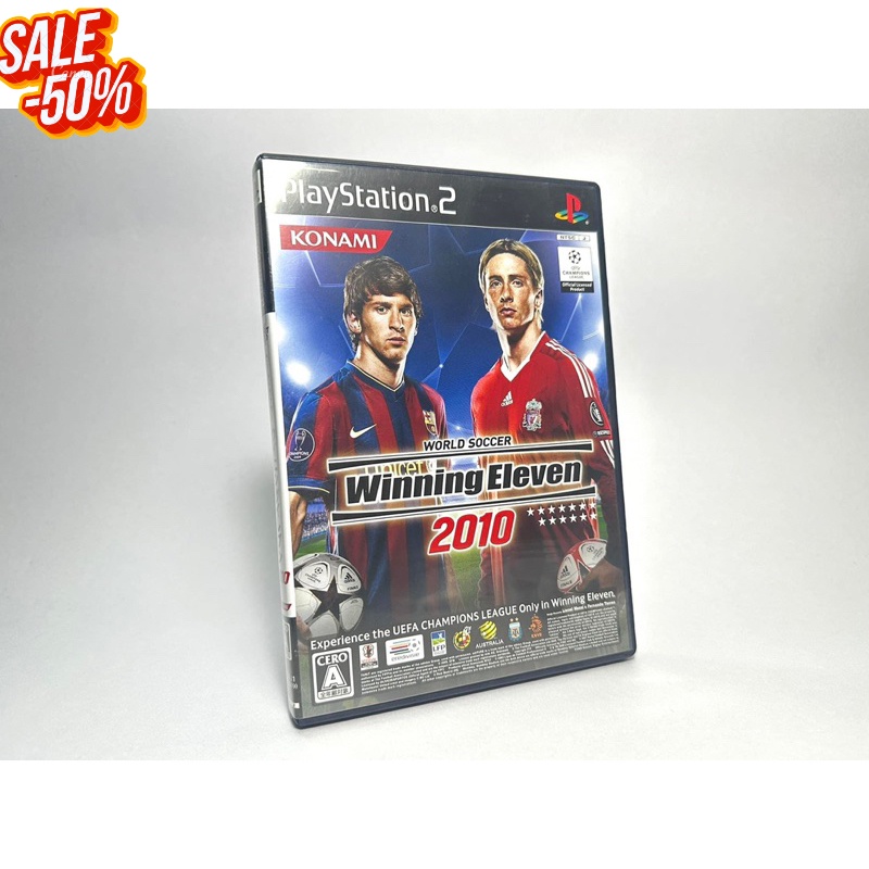 แผ่นแท้ Play Station 2 (japan)(ps2)  World Soccer Winning Eleven 2010  -เปลี่ยนเป็นภาษาอังกฤษได้ #เกมส์
