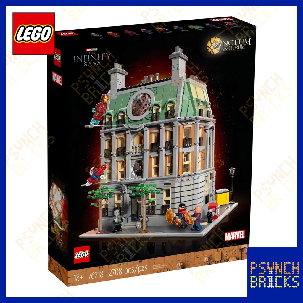 (ของแท้-พร้อมส่ง) LEGO 76218 Marvel Sanctum Sanctorum
