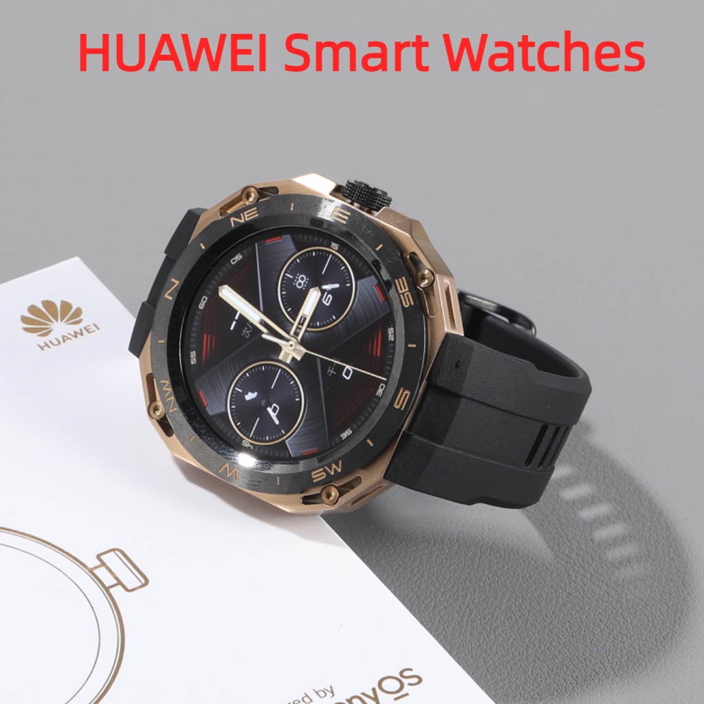 นาฬิกาข้อมือสมาร์ทวอทช์ กันน้ํา เชื่อมต่อบลูทูธ สําหรับ Huawei GT Cyber WeChat