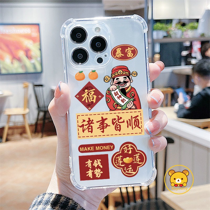 Lucky God of Wealthเคสโทรศัพท์สําหรับRealme 9 4G 9 Pro Plus 9i 4G Q5 GT2 Pro Narzo 50 Pro 5G 50i 50A