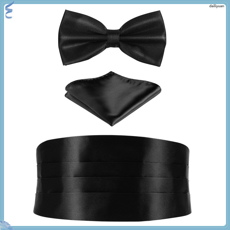 Dailiyuan สําหรับผู้ชาย Mens เข็มขัดชุด Cummerbund Girdle เครื่องแต่งกายอุปกรณ์เสริม Bridge Man