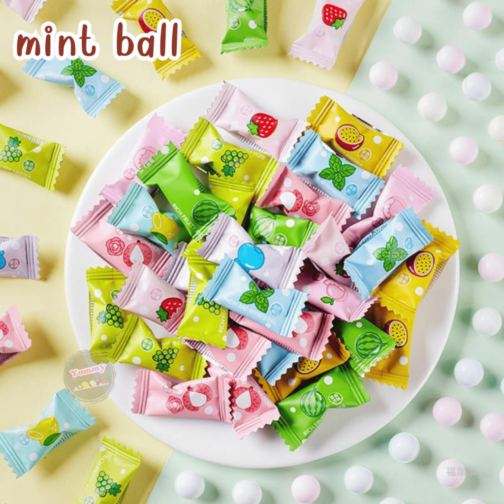Mungkung New!!🍃ลูกอมมิ้นท์ Mint Ball🍃11รส สดชื่น ขนม ลูกอม ทานเล่น ขนมเด็ก  เม็ดจิ๋วแต่แจ๋ว เย็นสดชื่น หอมทุกลมหายใจ - รูปที่ 5