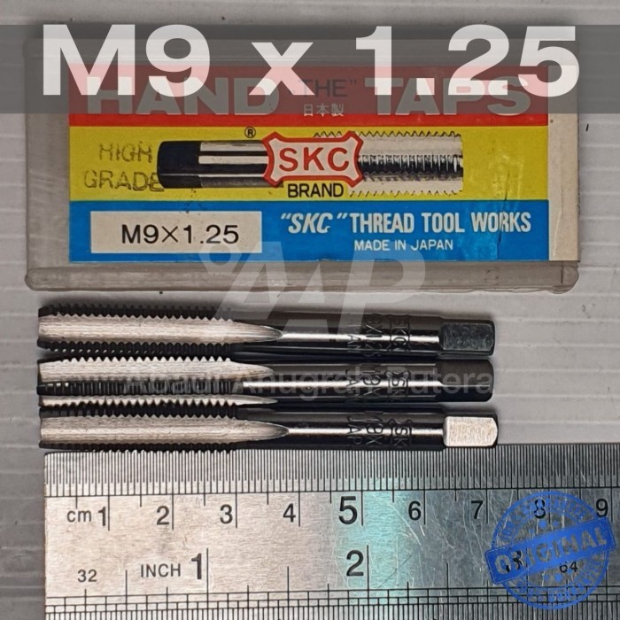 SKC Japan Hand Tap M9 x 1.25 Handtap M9x1.25 Made In Japan