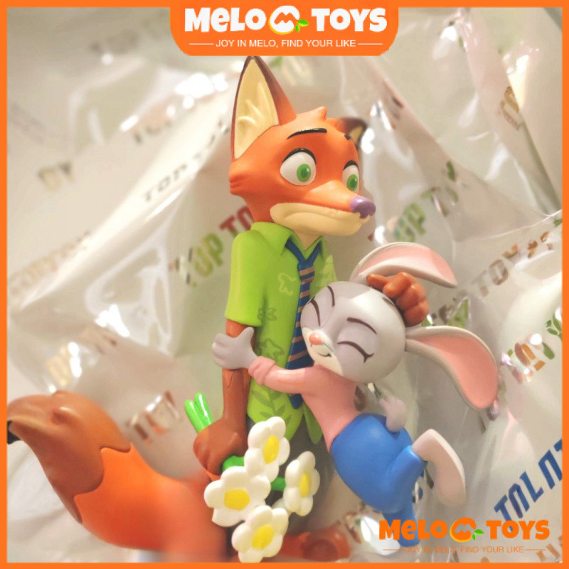 ของแท้ TOPTOY Zootopia Blind Box Set Doll  Figure Cute การตกแต่ง ตุ๊กตา ของขวัญ