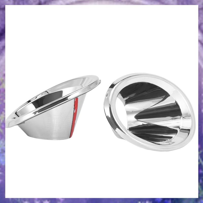 [PKAM] ฝาครอบไฟตัดหมอกหน้า ABS Chrome อุปกรณ์ตกแต่งรถยนต์สําหรับ Nissan Nv200 Evalia 2010 2013 2014 