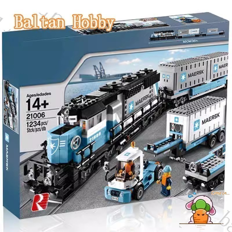 Baltan Hobby HM3 Creator Expert/Maersk-Train/10219 ของเล่นบล็อกตัวต่อ EC2
