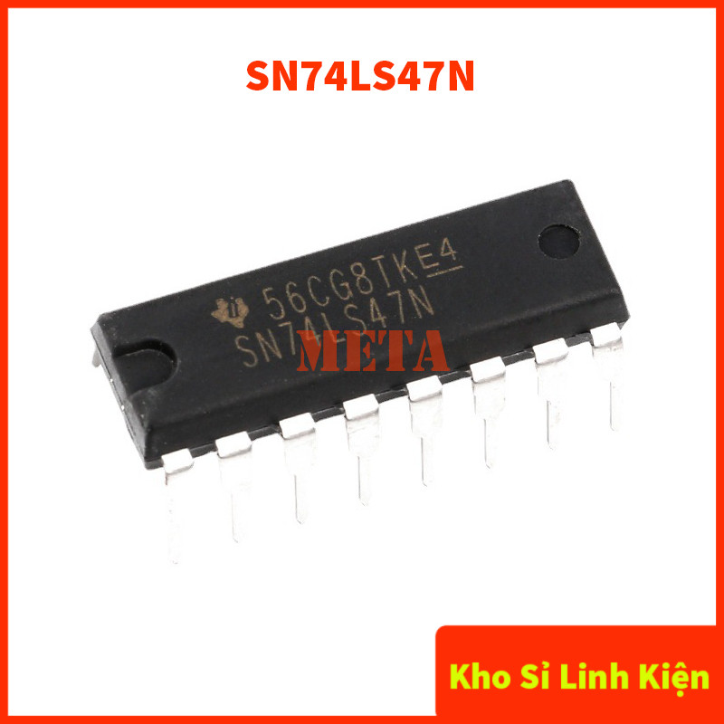 SN74LS47N DIP 14 Pin - SN74LS47 74LS47 7447 LS47