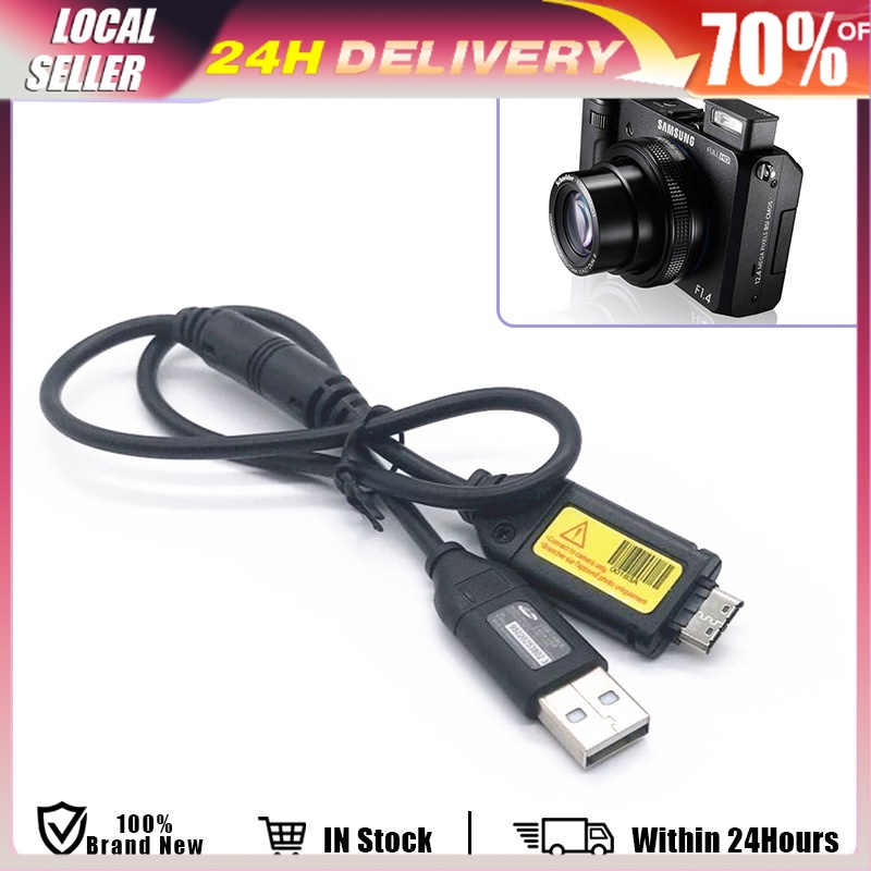 Charger USB สายชาร์จข้อมูลสําหรับ Samsung กล้องดิจิตอล PL Series PL20 PL10 PL50 PL51 PL55 PL60 PL65 PL80 PL100 PL101
