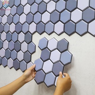 สติกเกอร์ติดผนังห้องน้ํา DIY 30 * 30 ซม. ศิลปะกระเด็นโมเสคลอกและติด