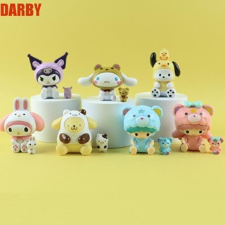 Darby โมเดลฟิกเกอร์ My Melody Cinnamoroll เหมาะกับของขวัญ ของเล่นสําหรับเด็ก