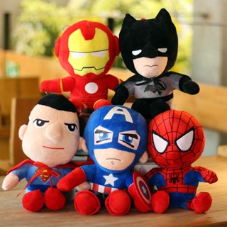 ตุ๊กตาฟิกเกอร์ The Avengers Spider Man Anthony Edward Tony Stark Steve Rogers ของเล่นสําหรับเด็ก